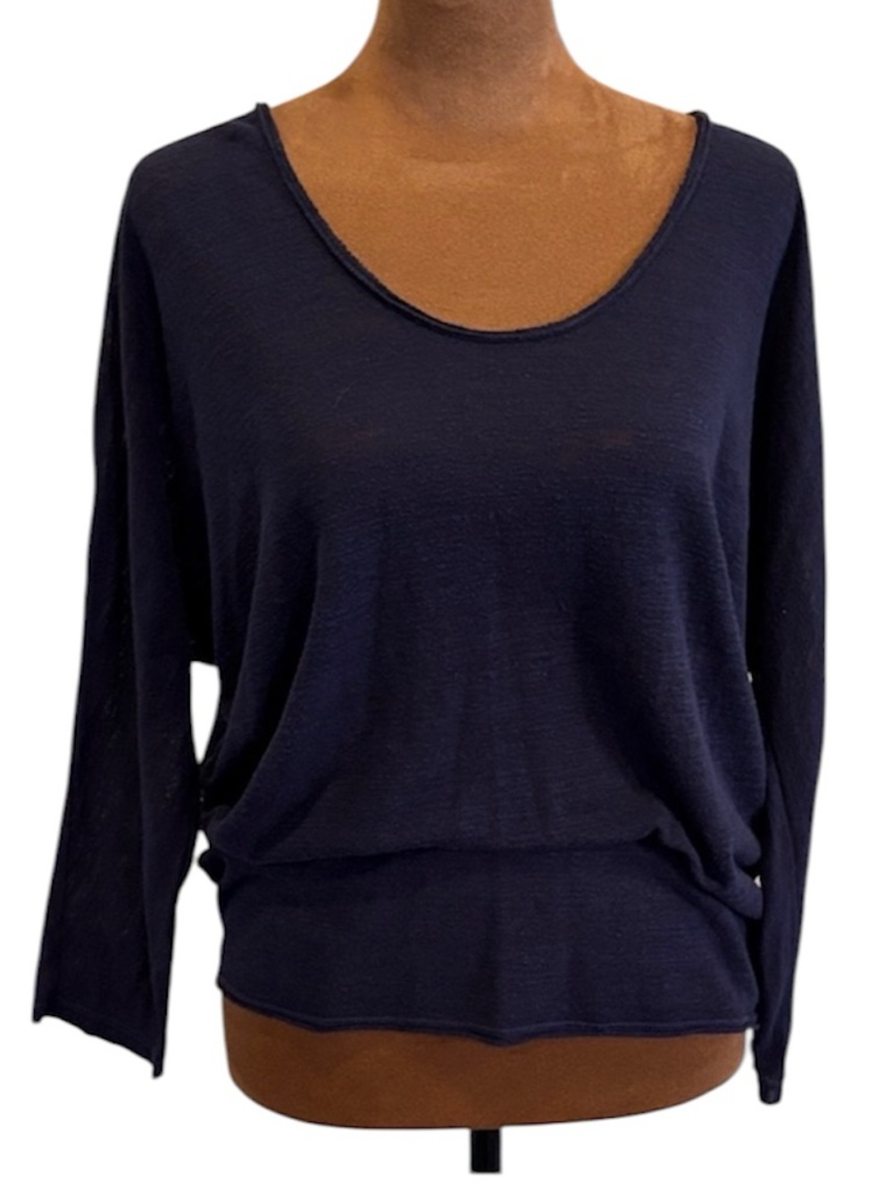 Michael Stars - OSFA - Navy Blue Women's Top w dolman sleeve